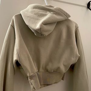 TNA green crop Hoodie